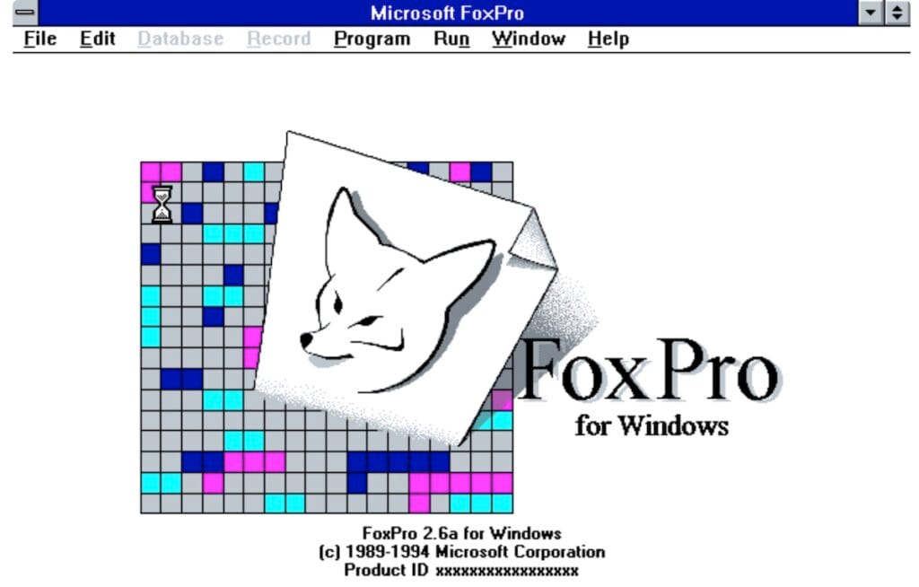 I used FoxPro for MS-DOS to develop billing solution / POS